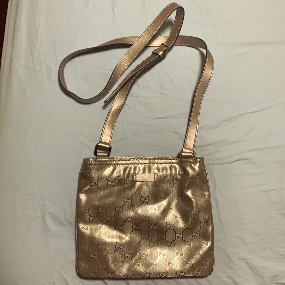Gucci Metallic Crossbody Bag